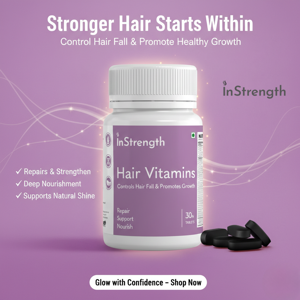 Hair Vitamins â€“ Stronger, Thicker, Healthier Hair 